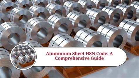 hsn code sheet metal box|metal items hsn code.